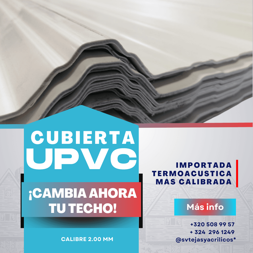 4 Teja Residencial Upvc Termoacústica - Imagen 3