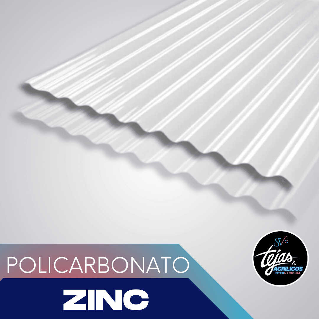 Teja Policarbonato Zinc