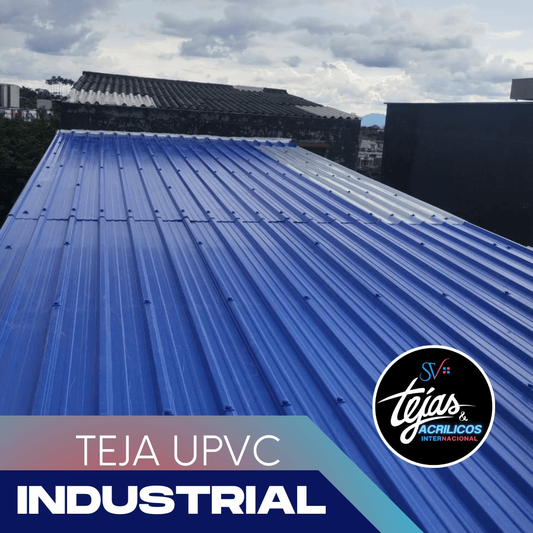 Instalación Upvc Industrial Azul