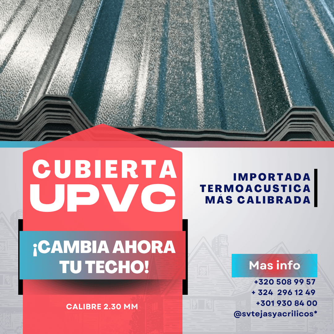 3 Teja Industrial Azul Upvc Termoacústica - Imagen 3