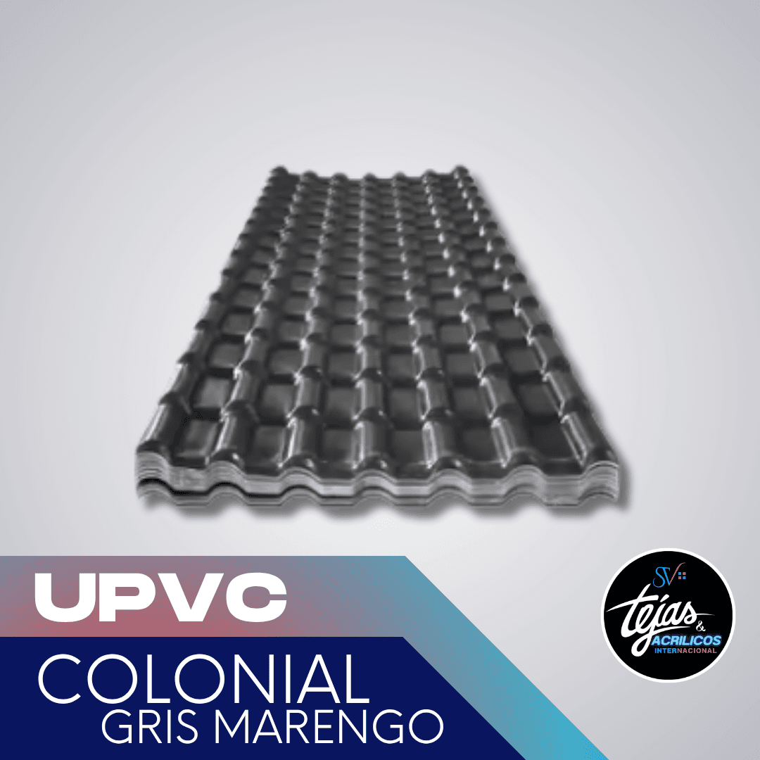 1 Teja Colonial Gris Marengo Upvc Termoacústica